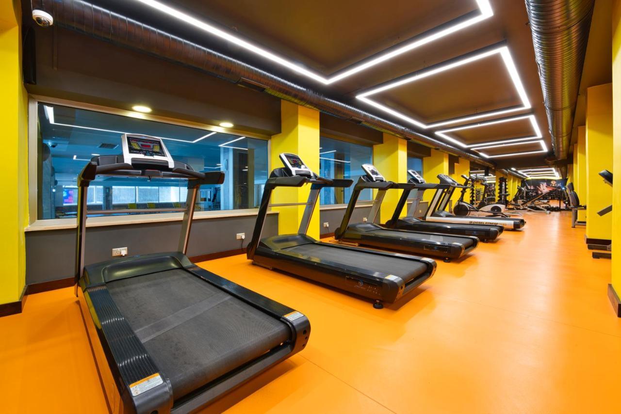 Salamis Bay Conti Resort Hotel & Casino ファマグスタ エクステリア 写真 The gym at the hotel