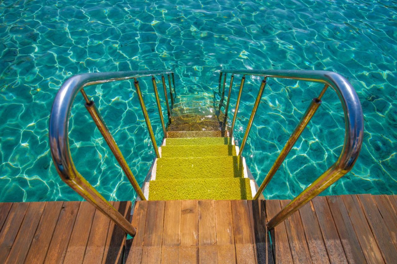 Salamis Bay Conti Resort Hotel & Casino ファマグスタ エクステリア 写真 A pool ladder